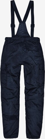 Regular Pantalon outdoor 'Aoraki' normani en bleu
