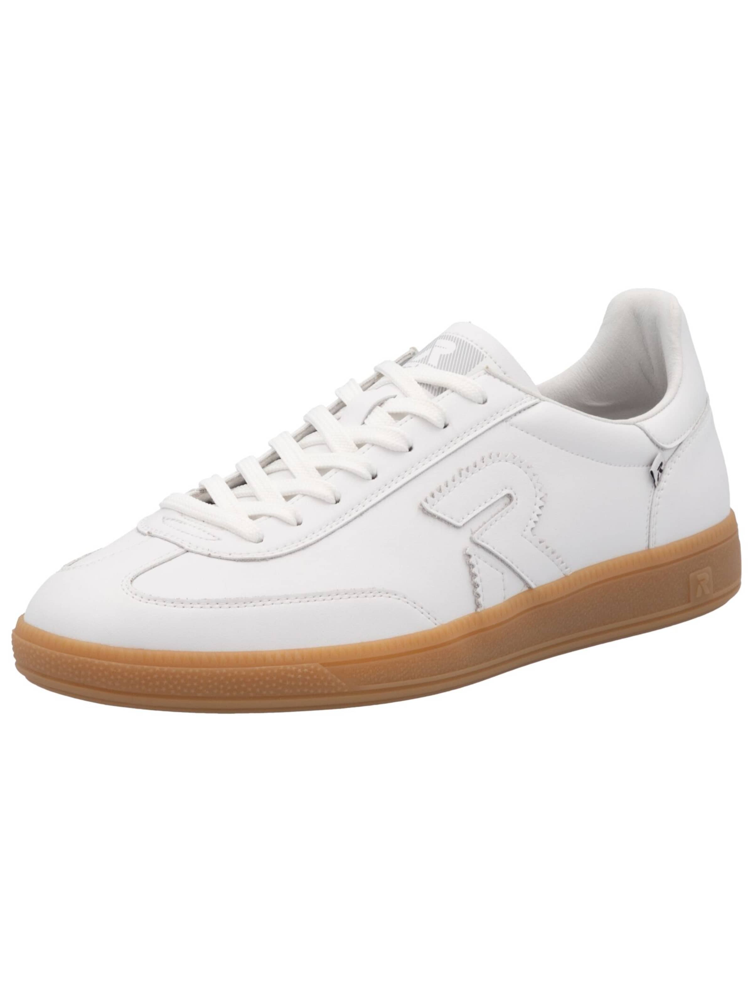 Sneaker bassa di Rieker Sport in bianco: frontale