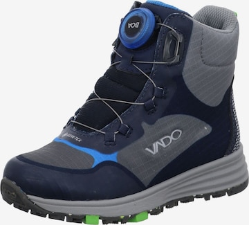 Vado Boots in Blue: front