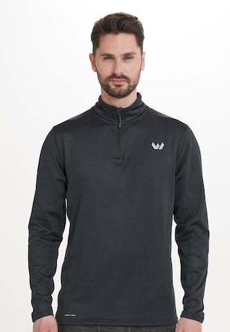 Whistler Performance Shirt 'Kalle' in Black: front