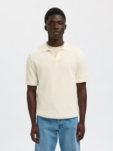 SELECTED Shirt in White: front
