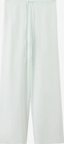 MANGO Pyjamahose 'Georgie' in Grün: Vorderseite