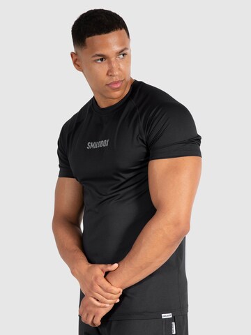 Smilodox Funktionsshirt 'Maison' in Schwarz