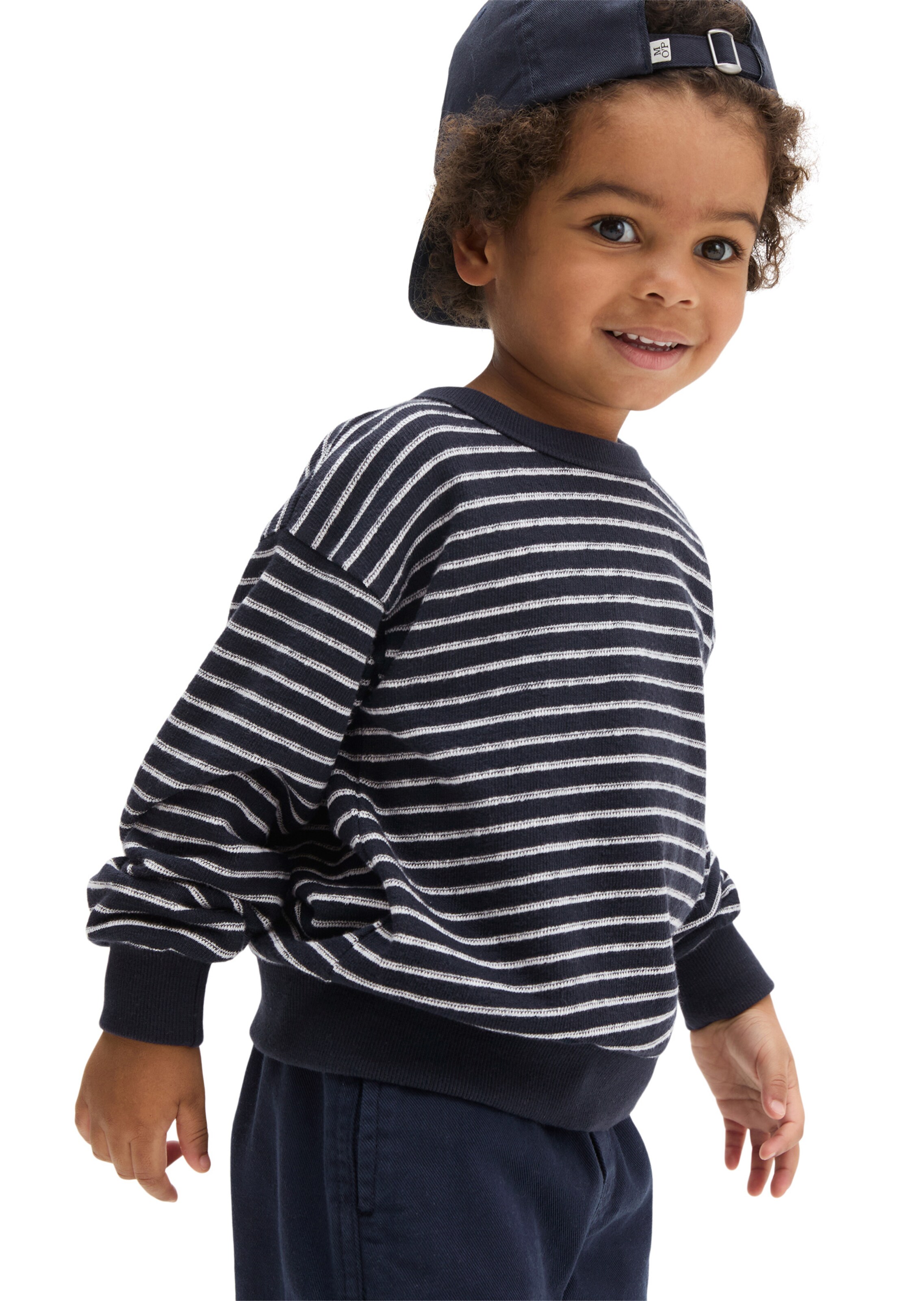 Marc O'Polo Sweatshirt in Blue: front