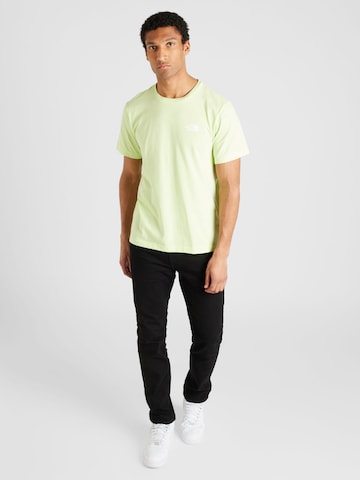 T-Shirt 'SIMPLE DOME' THE NORTH FACE en vert