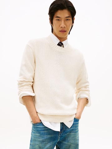 Pulover de la TOMMY HILFIGER pe bej: față