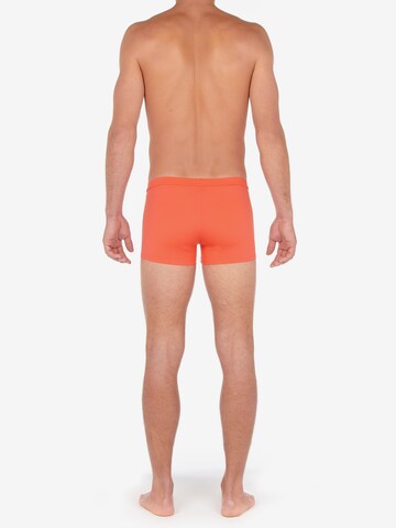 HOM Swim Trunks 'Sea Life' in Orange