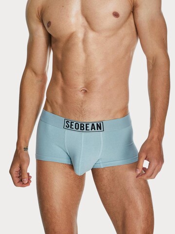 SEOBEAN Boxer shorts 'Solid' in Blue: front