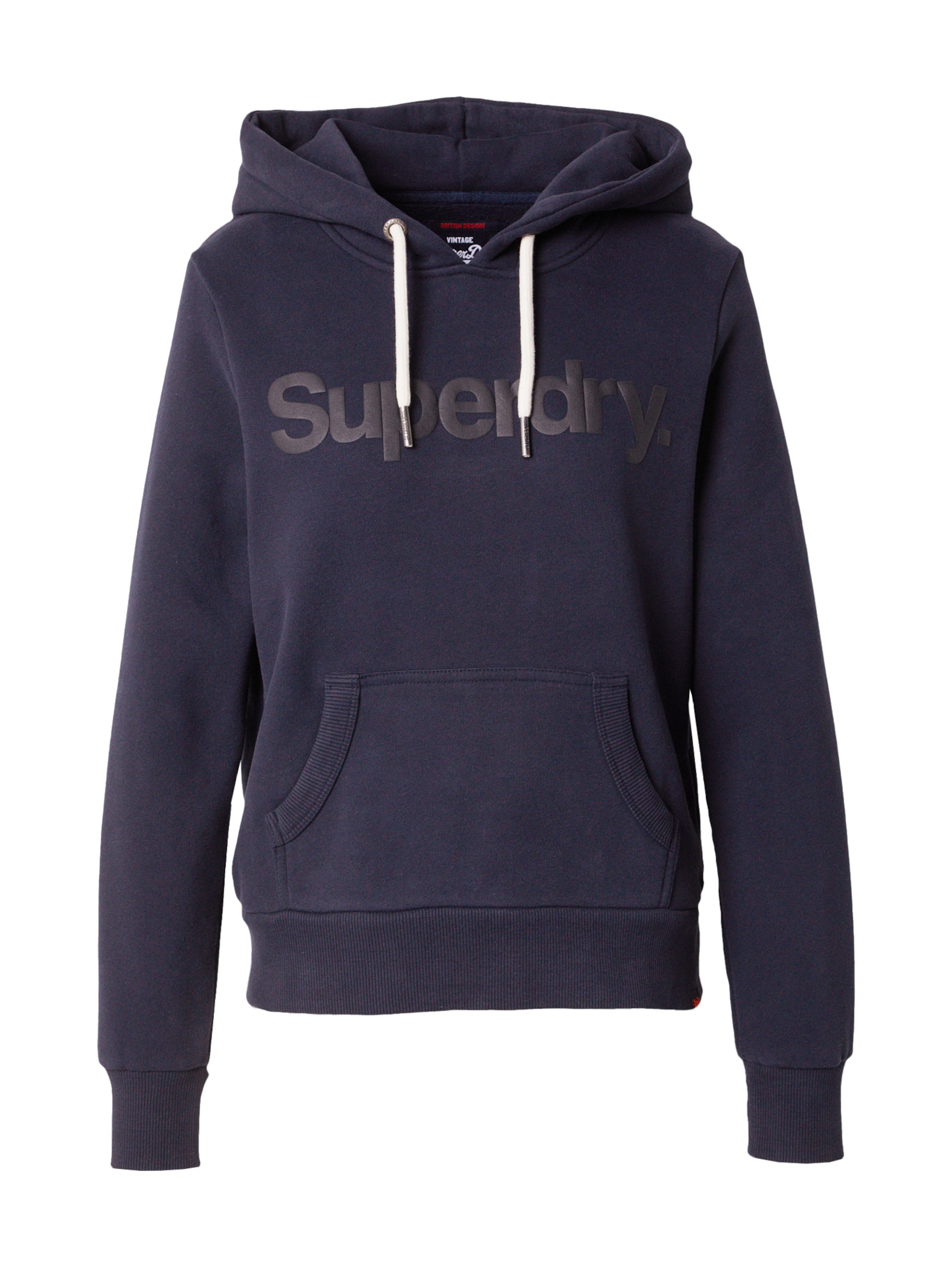 Superdry - Sudadera en azul: frente