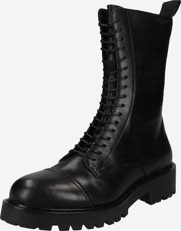 VAGABOND SHOEMAKERS Lace-Up Ankle Boots 'Kenova' in Black: front