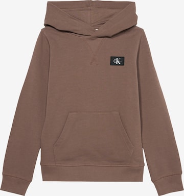 Calvin Klein Jeans Sweatshirt i grå: forside