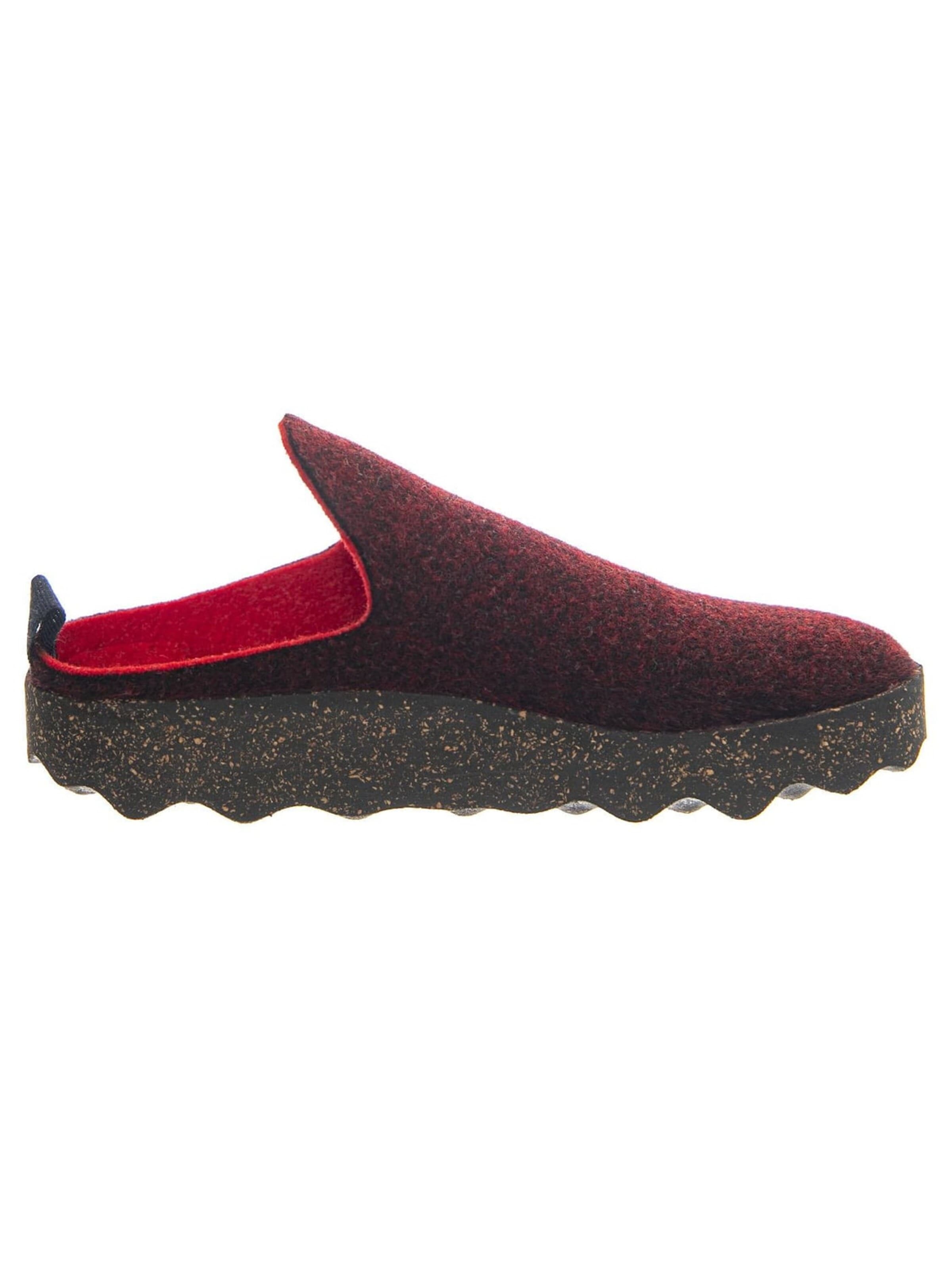 Asportuguesas Træsko 'Womens Bordeaux Sandals' i rød