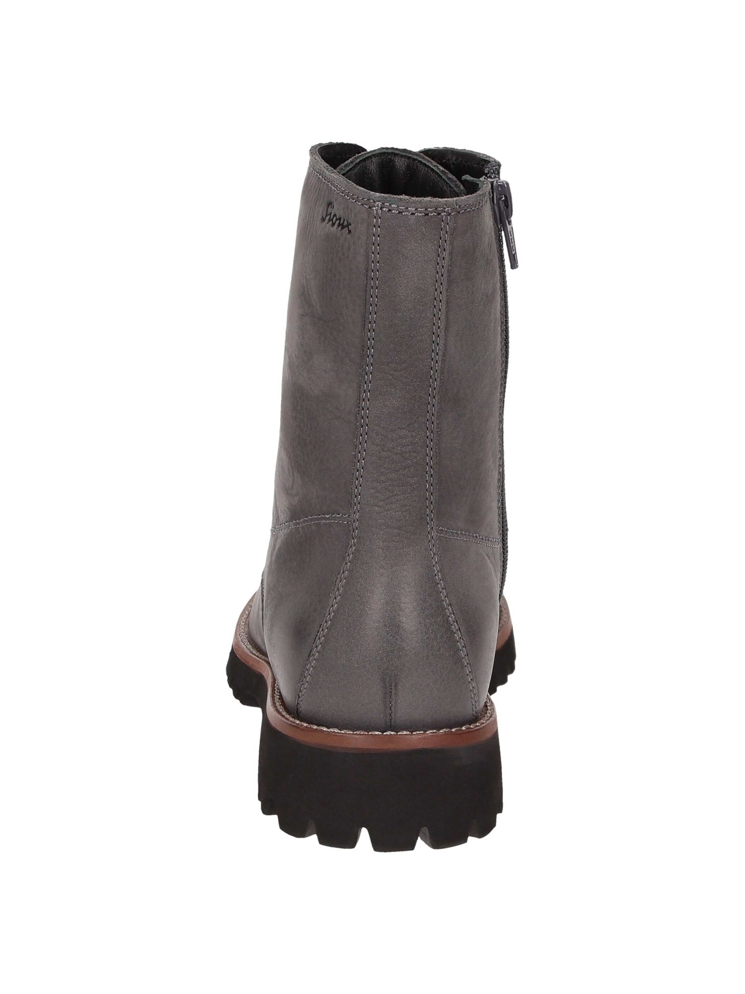 SIOUX Lace-up bootie 'Elmiana' in Grey