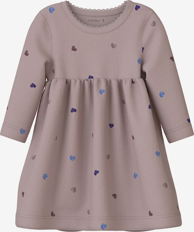 Suknelė 'NBFNUTTI' iš NAME IT, spalva – mėlyna / tamsiai mėlyna / ruda / rausvai violetinė spalva, Prekių apžvalga