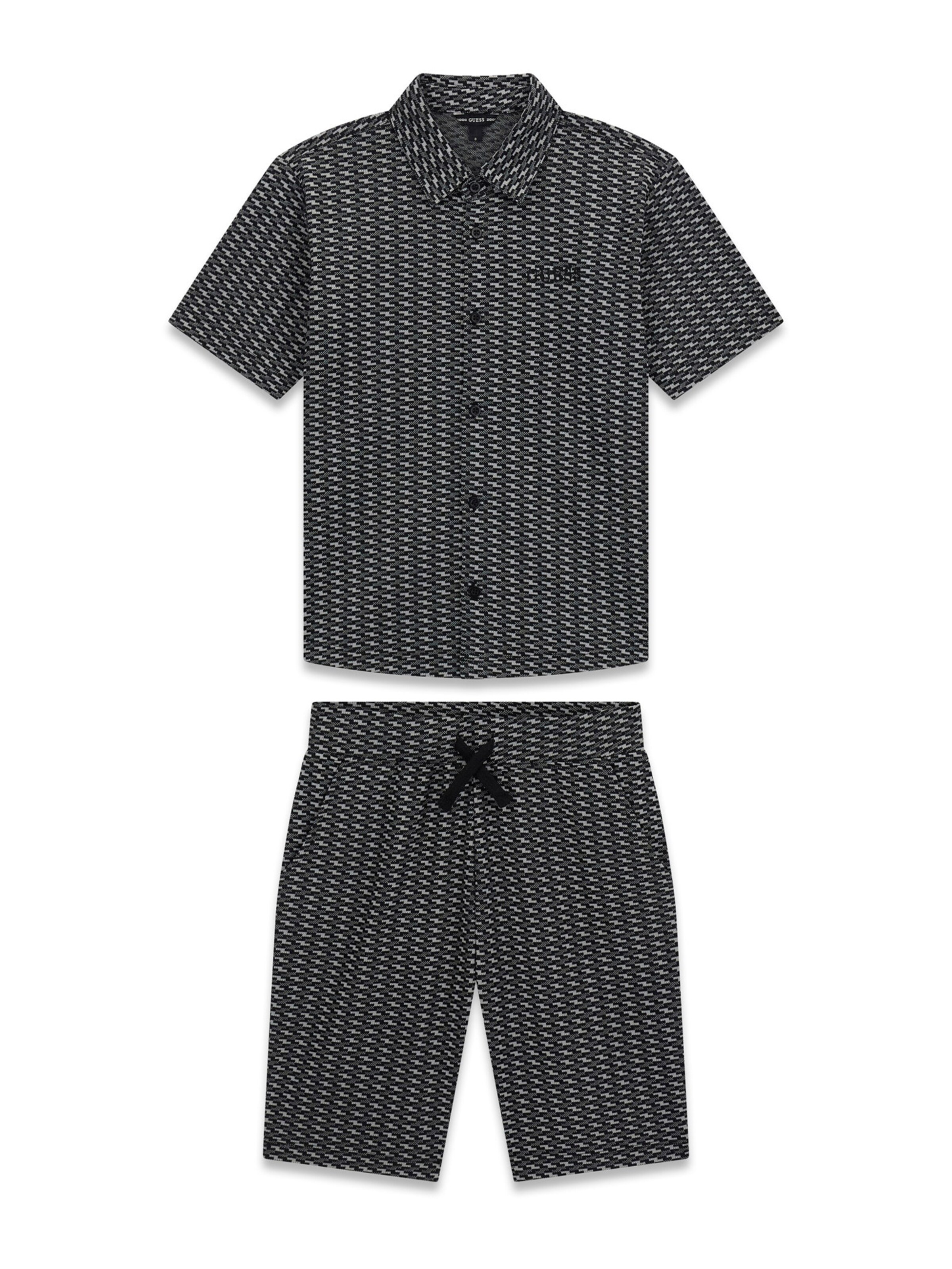 GUESS Pajamas in Black: front