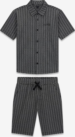 GUESS Yöpuku värissä musta: etupuoli