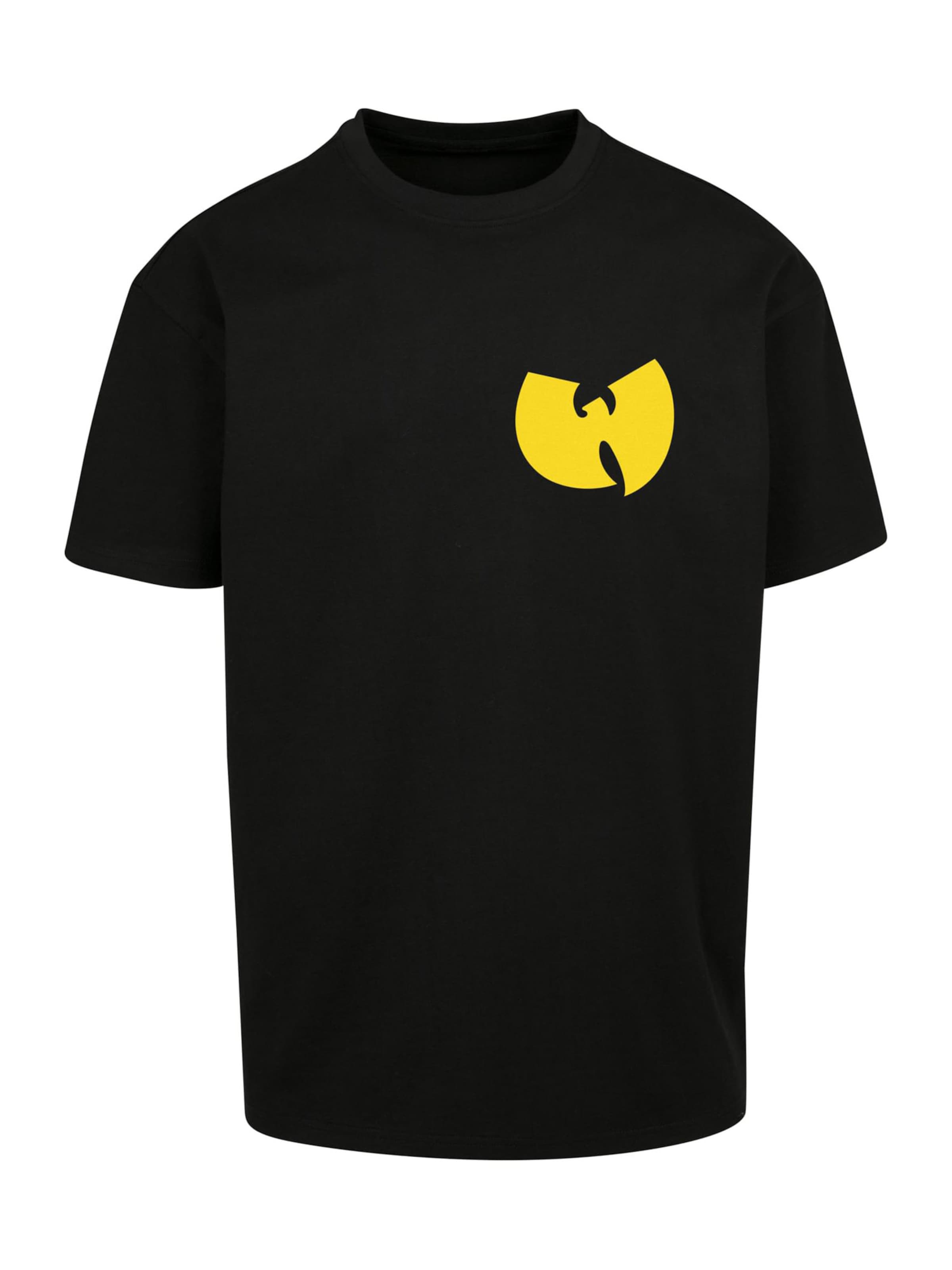 Tricou 'Tang Loves NY' de la Mister Tee pe negru: față