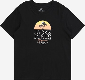 Jack & Jones Junior Póló 'CASEY' - fekete: elől