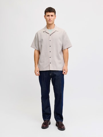 Fit confort Chemise 'JREBKORSO' JJ Rebel en beige