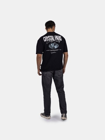 Crystal Paris Shirt 'Serenity' in Black