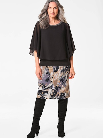 Goldner Blouse in Zwart