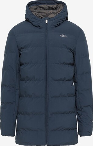 ICEBOUND Winter Jacket in Blue: front