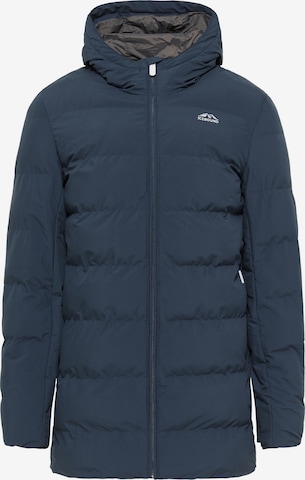 ICEBOUND Winter Jacket in Blue: front