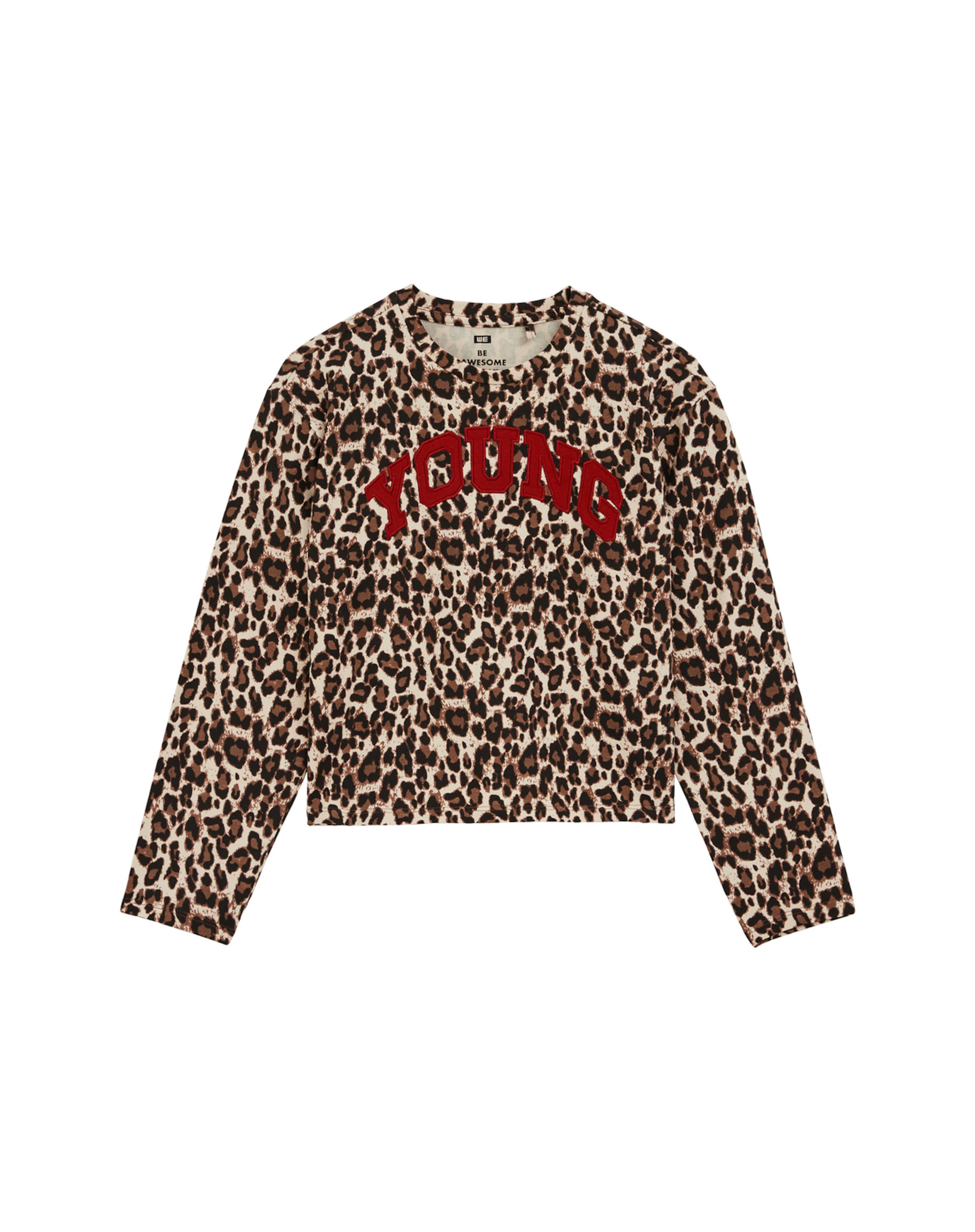 WE Fashion Bluser & t-shirts i brun: forside