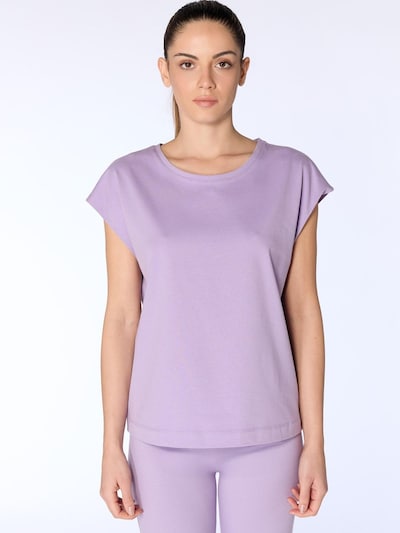 Albero Natur Oversizeshirt 'Damen Bio-Baumwoll Oversize Shirt' in S in flieder, Produktansicht