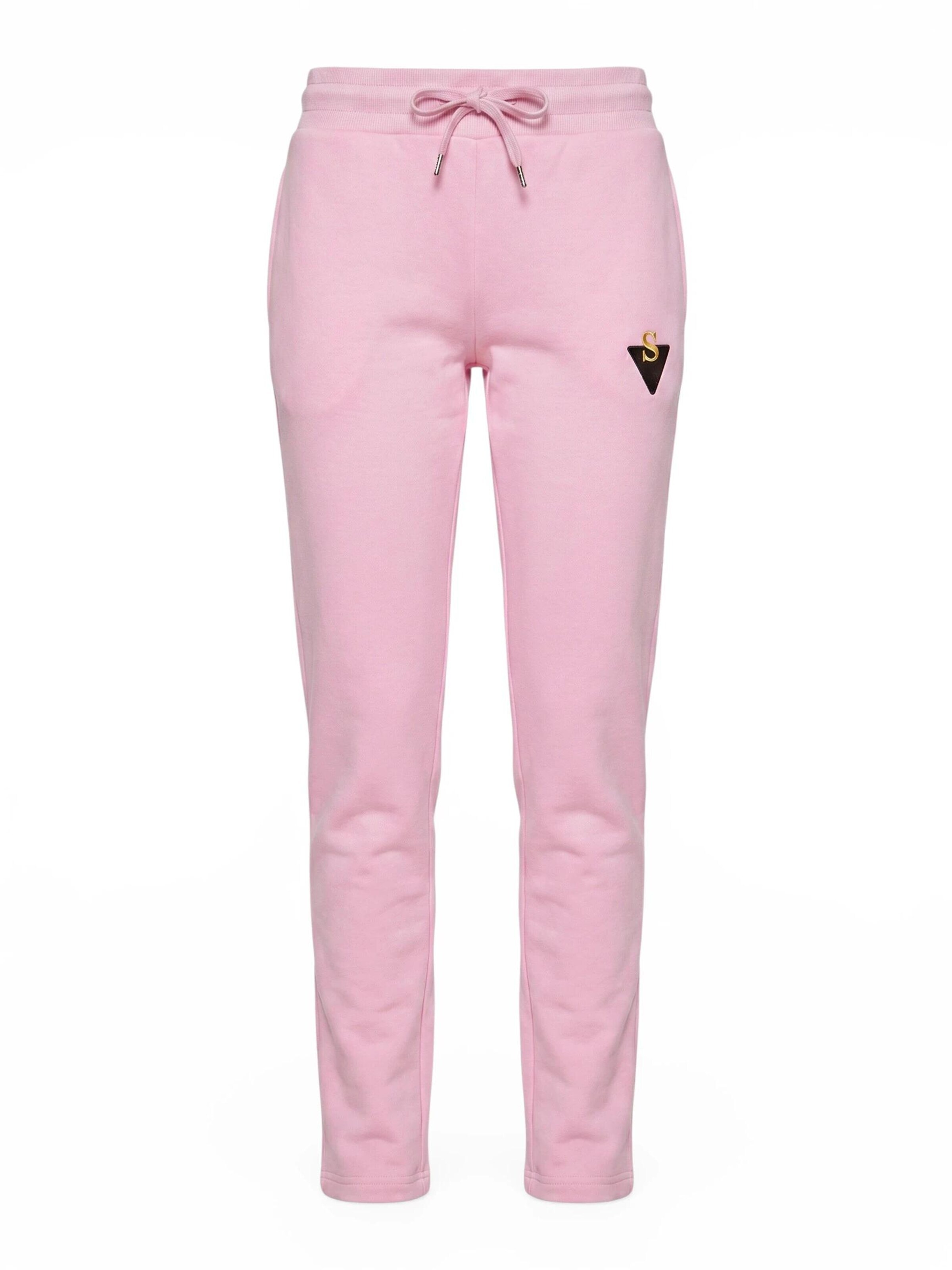 SeVen -ms- by Sven Slimfit Hose 'Premium Lounge- & Athleisure Hose, Jogger Damen'‌‌‌‌‌‌‌‌‌‌ in Pink: Vorderseite