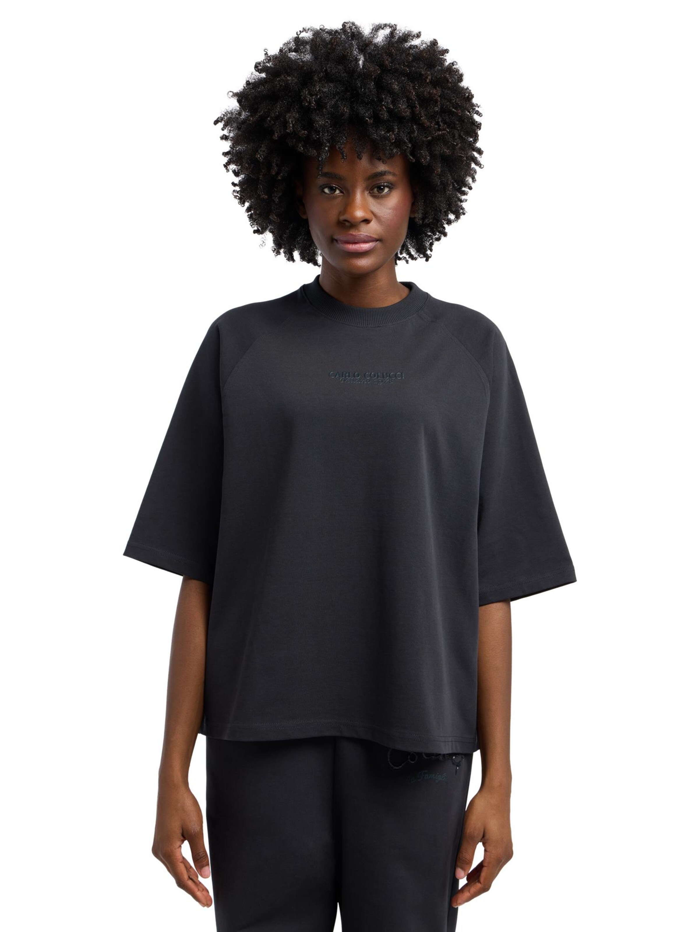 Carlo Colucci Shirt 'Drovandi' in Zwart