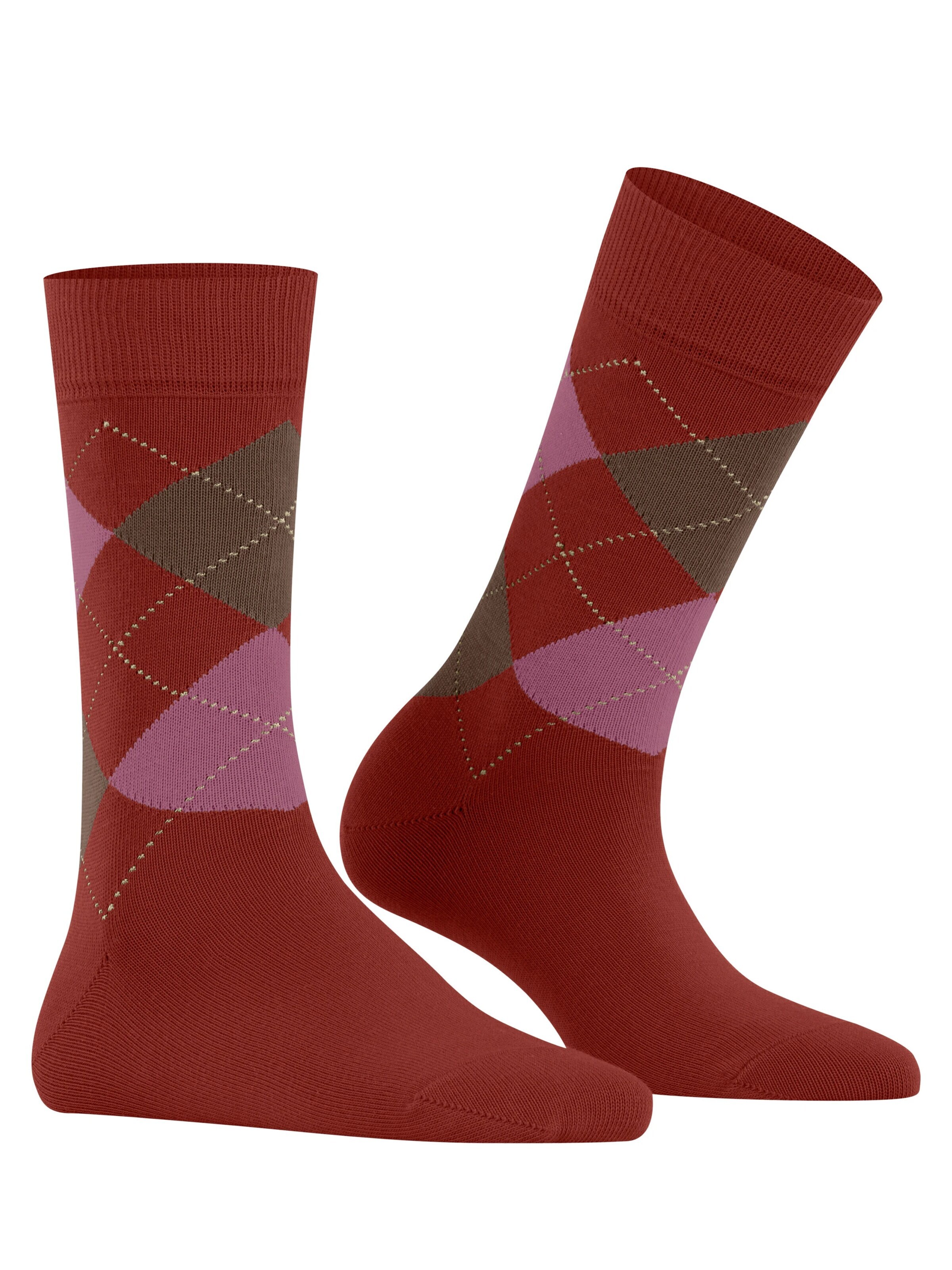 BURLINGTON Socks 'Queen' in Red