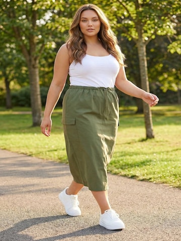 Stil Diva Rok in Groen: voorkant