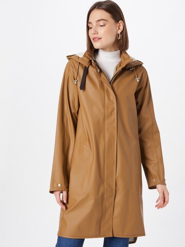 Manteau fonctionnel ILSE JACOBSEN en marron : devant