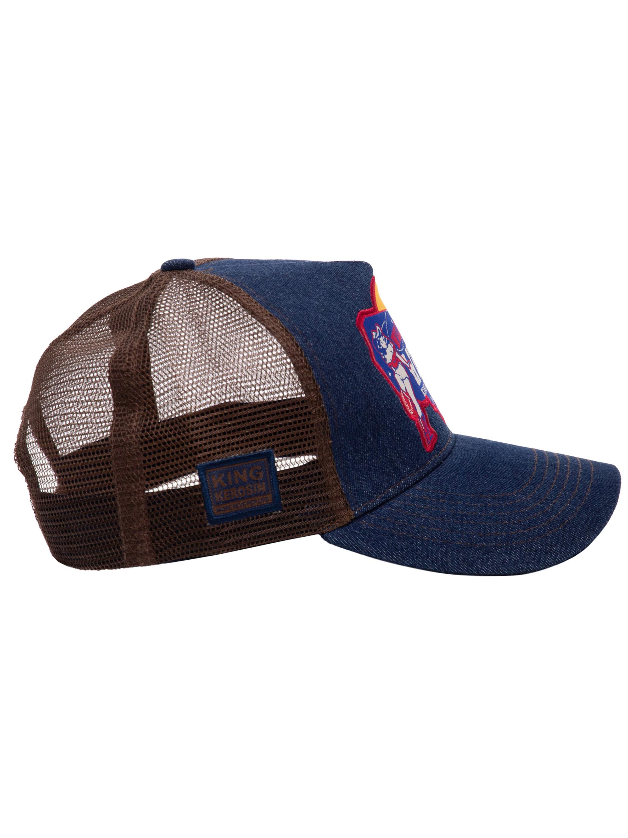 King Kerosin Cap 'Wild Wild West' in Blue