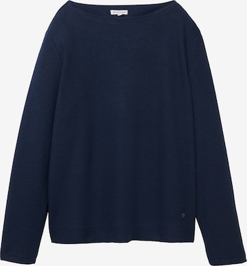 TOM TAILOR Sweater in Blue: front