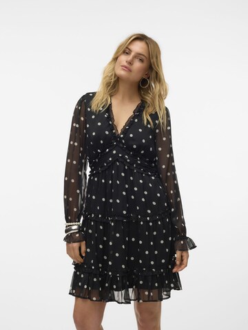 VERO MODA Jurk 'Wonda' in Zwart: voorkant