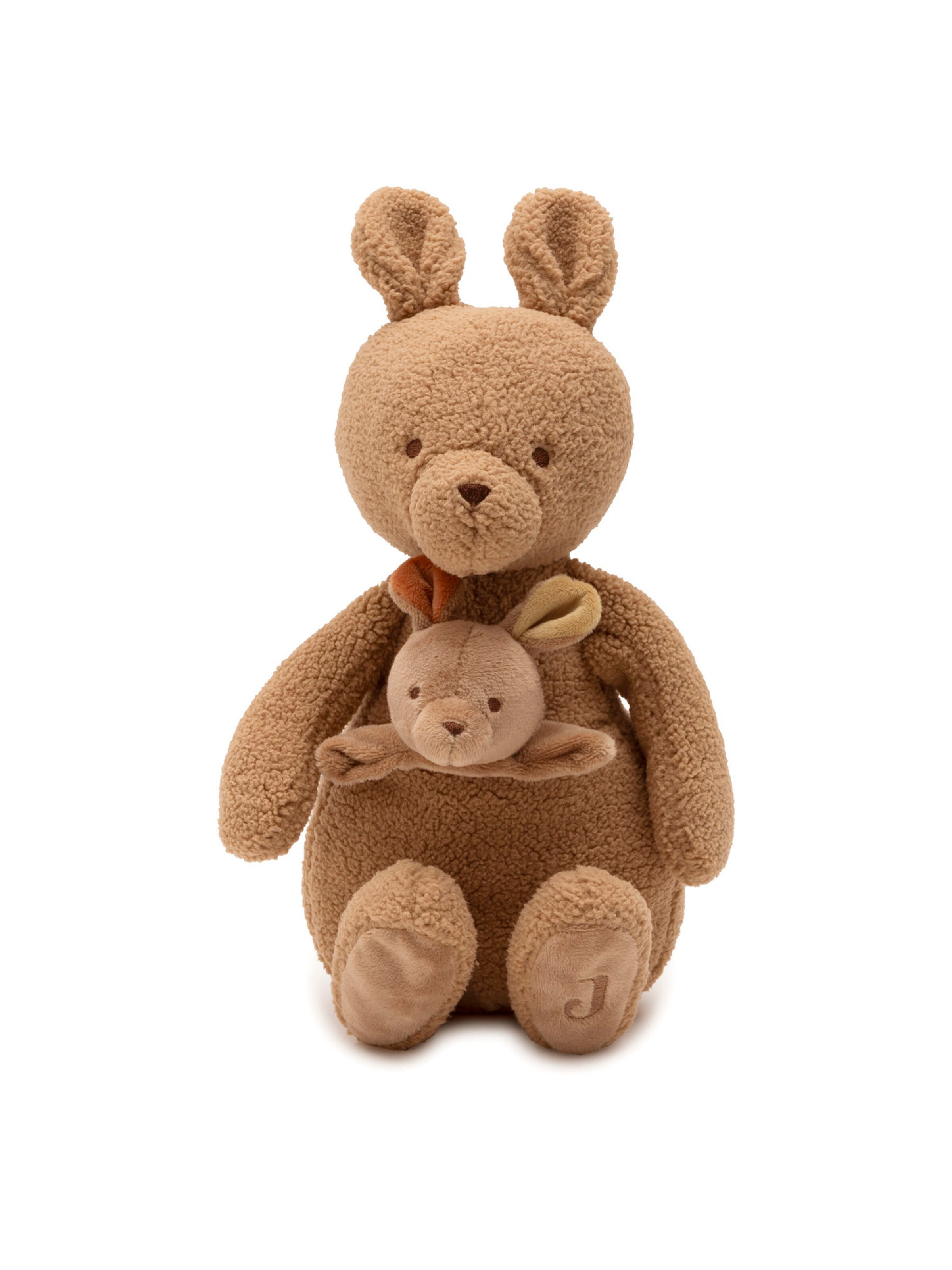 Animaux en peluche Jollein en marron : devant