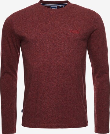 Superdry Shirt in Rood: voorkant