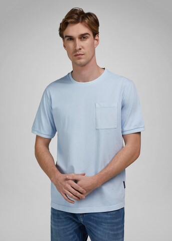 HECHTER PARIS Shirt 'JERSEY GD' in Blauw: voorkant