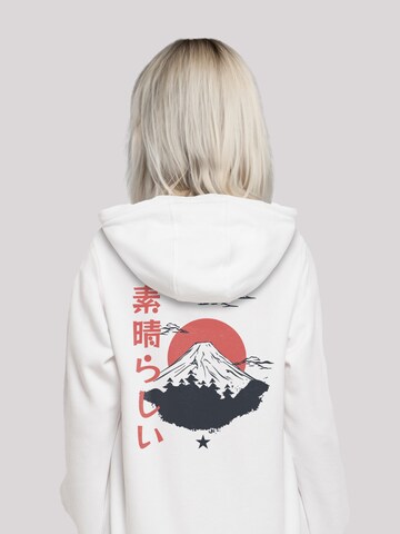 Pull-over 'Mount Fuji' F4NT4STIC en blanc