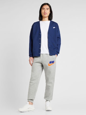 Nike Sportswear - Tapered Calças 'CLUB BB' em cinzento