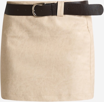 Jupe HAVE ONE en beige : devant