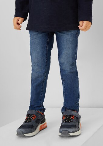 s.Oliver Slimfit Jeans 'Brad' in Blauw: voorkant