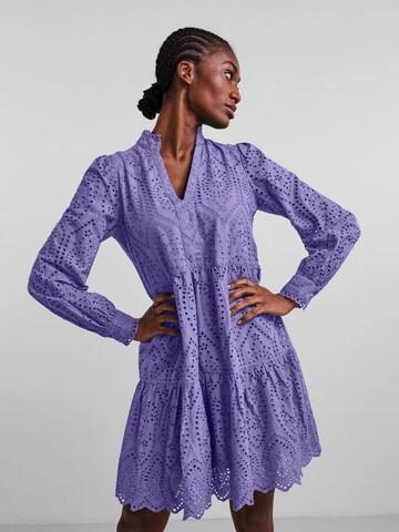 YAS Jurk 'YASHOLI' in Lila: voorkant