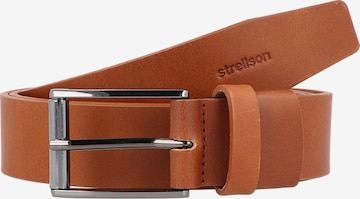 STRELLSON Belt in Brown: front