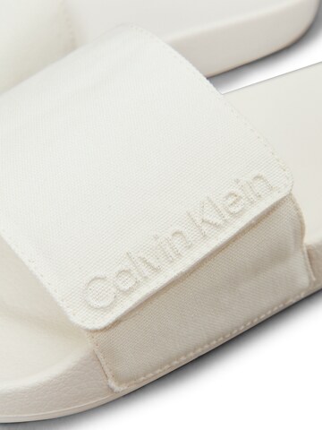 Mule Calvin Klein en blanc