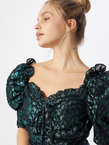 Robe de cocktail GLAMOROUS en vert