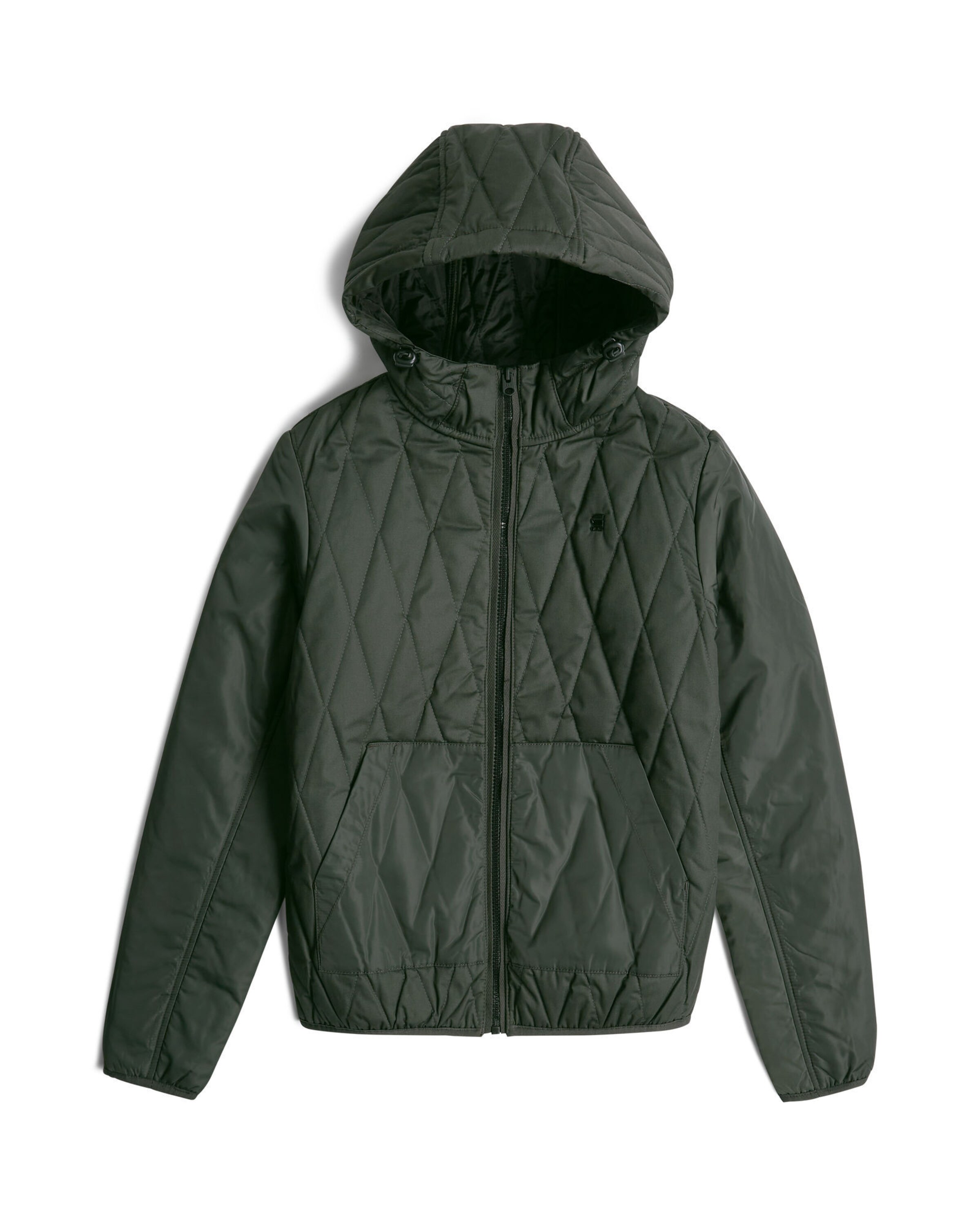 G-STAR Between-season jacket 'Utility Quilted' in Green: front
