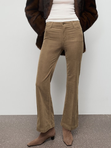 MANGO Bootcut Jeans in Braun: Vorderseite